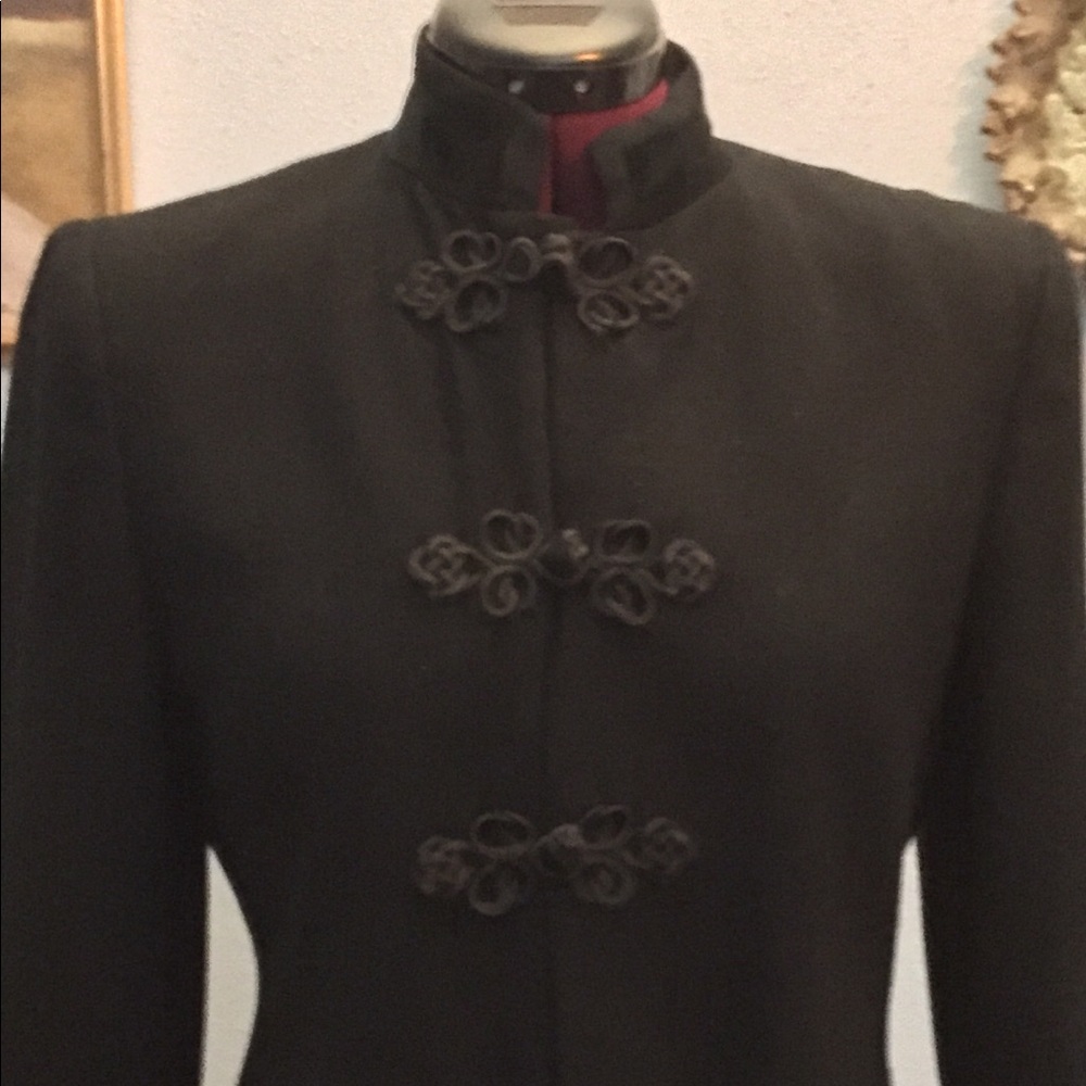 Black wool jacket